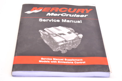 OEM Mercury Mercruiser Service Manual Supplement: Emissions Control