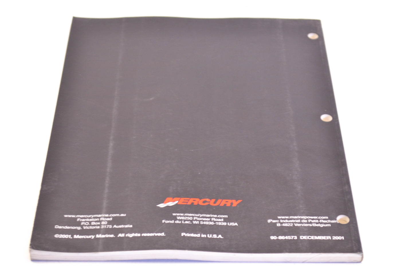 OEM Mercury 90-864573 Mercruiser #36 Service Manual ECM 555 Diagnostics