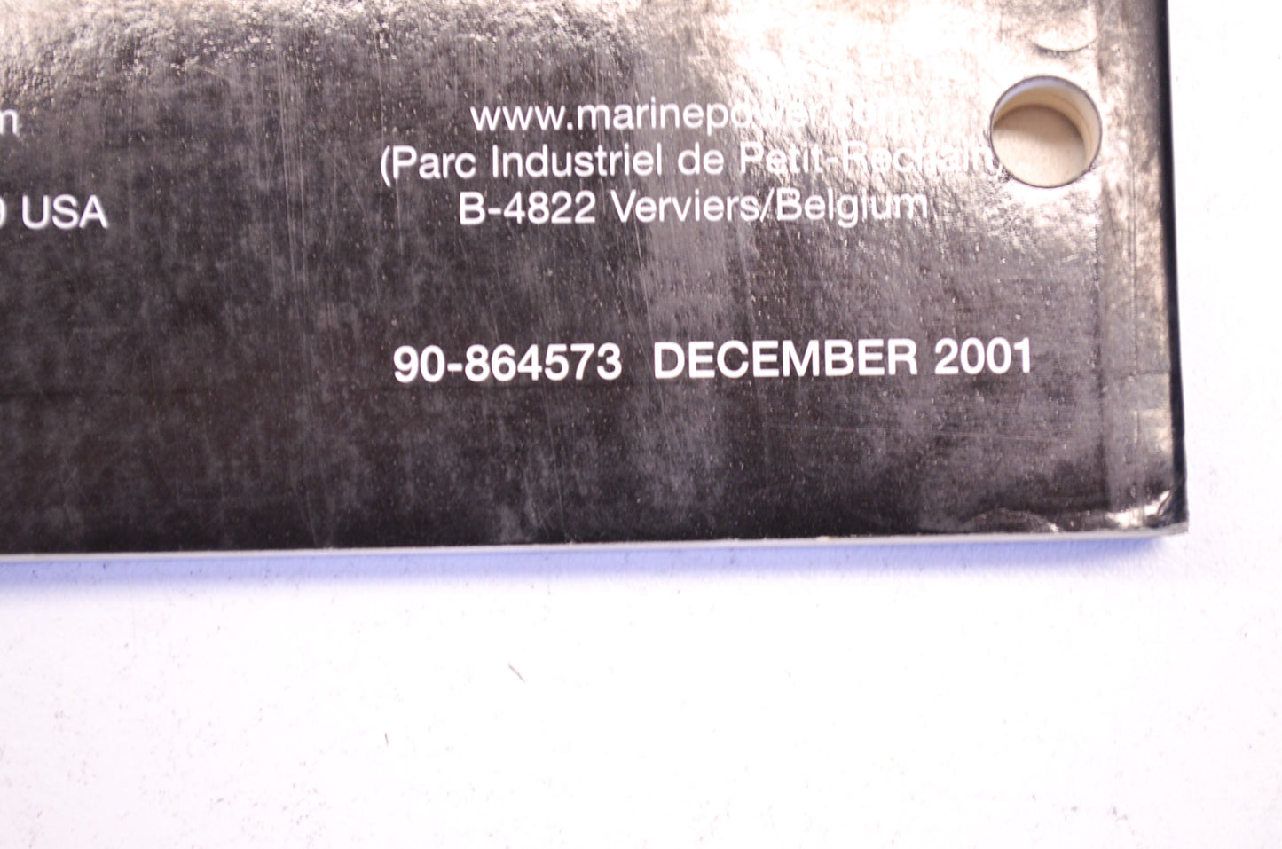 OEM Mercury 90-864573 Mercruiser #36 Service Manual ECM 555 Diagnostics