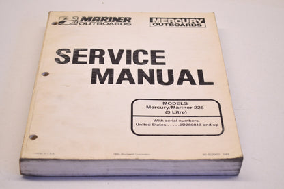 Mercury /Mariner 90-822900 Service Manual 225 HP