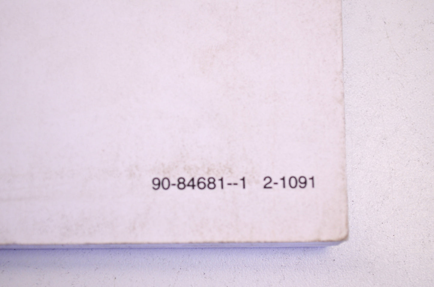 OEM Mercury Service Manual 20C 25C W25 30A W30