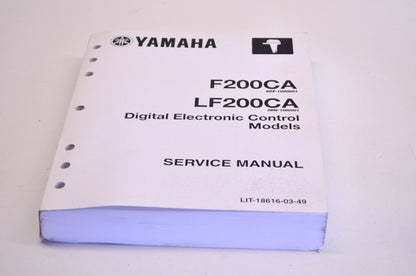 OEM Yamaha F200CA LF200CA Service Manual