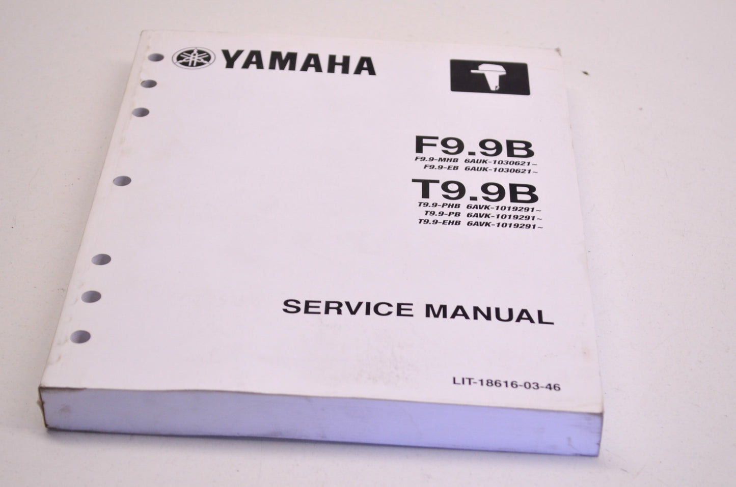 OEM Yamaha LIT-18616-03-46 F/T9.9B Service Manual