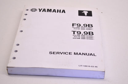 OEM Yamaha LIT-18616-03-46 F/T9.9B Service Manual