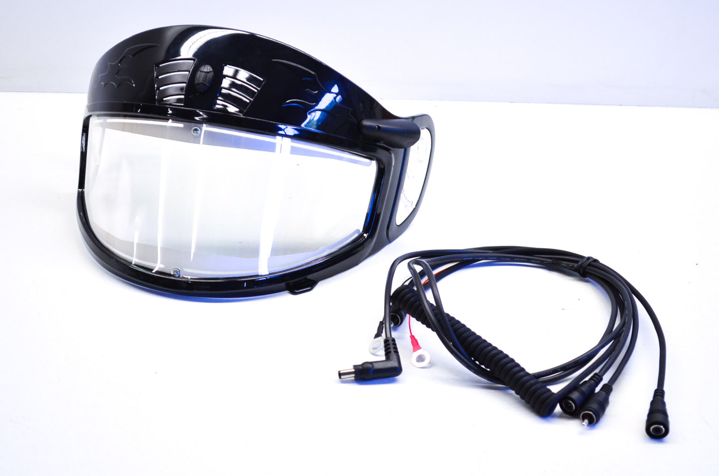 New Choko Universal Electric Snowmobile Helmet Face Shield  NOS