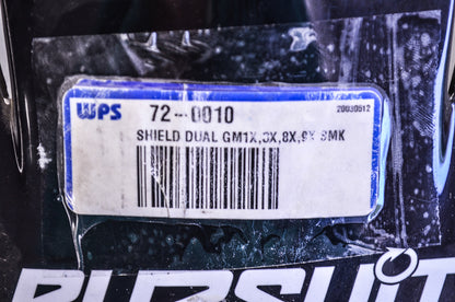 WPS 72-0010 Dual Helmet Visor Shield GM1X, 3X, 8X, 9K, 8MK NOS