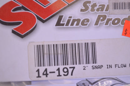 New Starting Line Products 14-197, 59-7288 2'' Snap In Flow Rite Intake Kit w/ Filter NOS