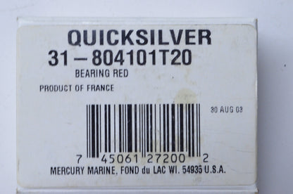 OEM Mercury 31-804101T20 Red Bearing NOS