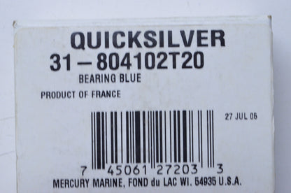 OEM Mercury 31-804102T20 Blue Bearing NOS