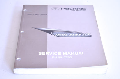 OEM Polaris 9917205 Service Manual 02 Trail Boss