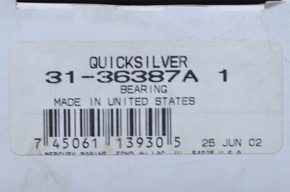 New OEM Mercury Driveshaft Upper Bearing NOS