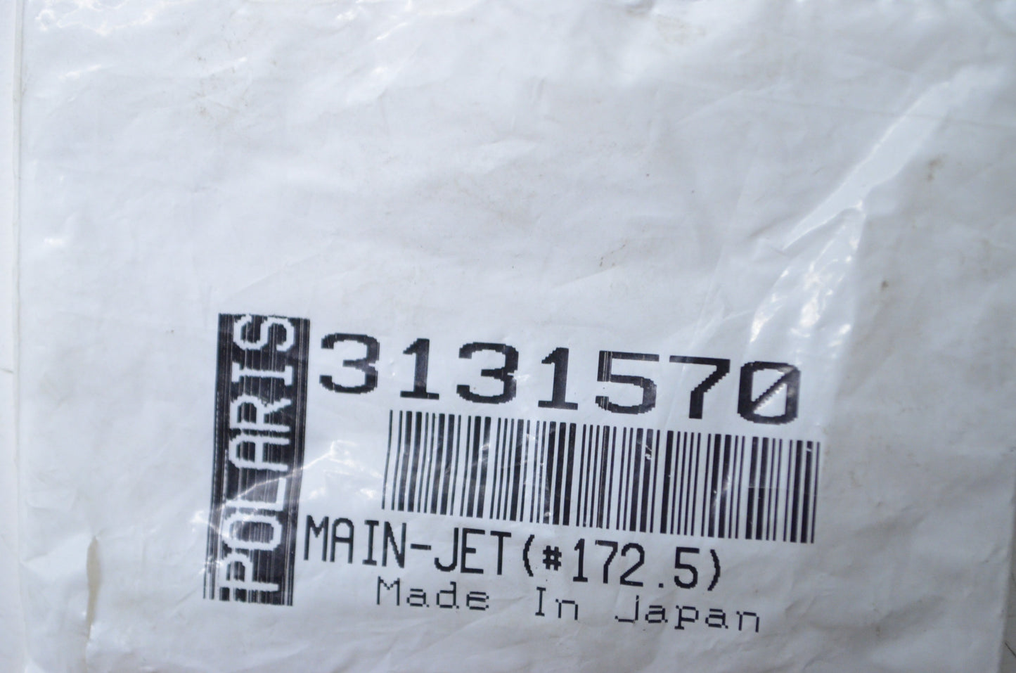 OEM Polaris 3131570 Main Jet #172.5 NOS
