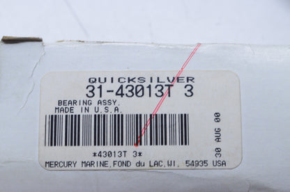 OEM Mercury 31-43013T 3 Upper Main Bearing NOS