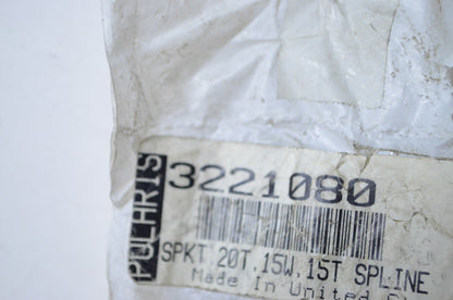New OEM Polaris 20 Tooth Sprocket NOS