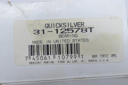 New OEM Mercury Shaft Roller Bearing NOS