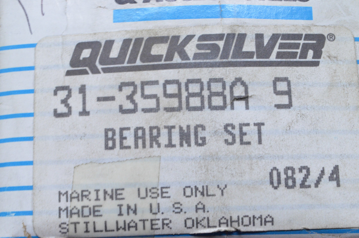Lower Unit Roller Bearing NOS