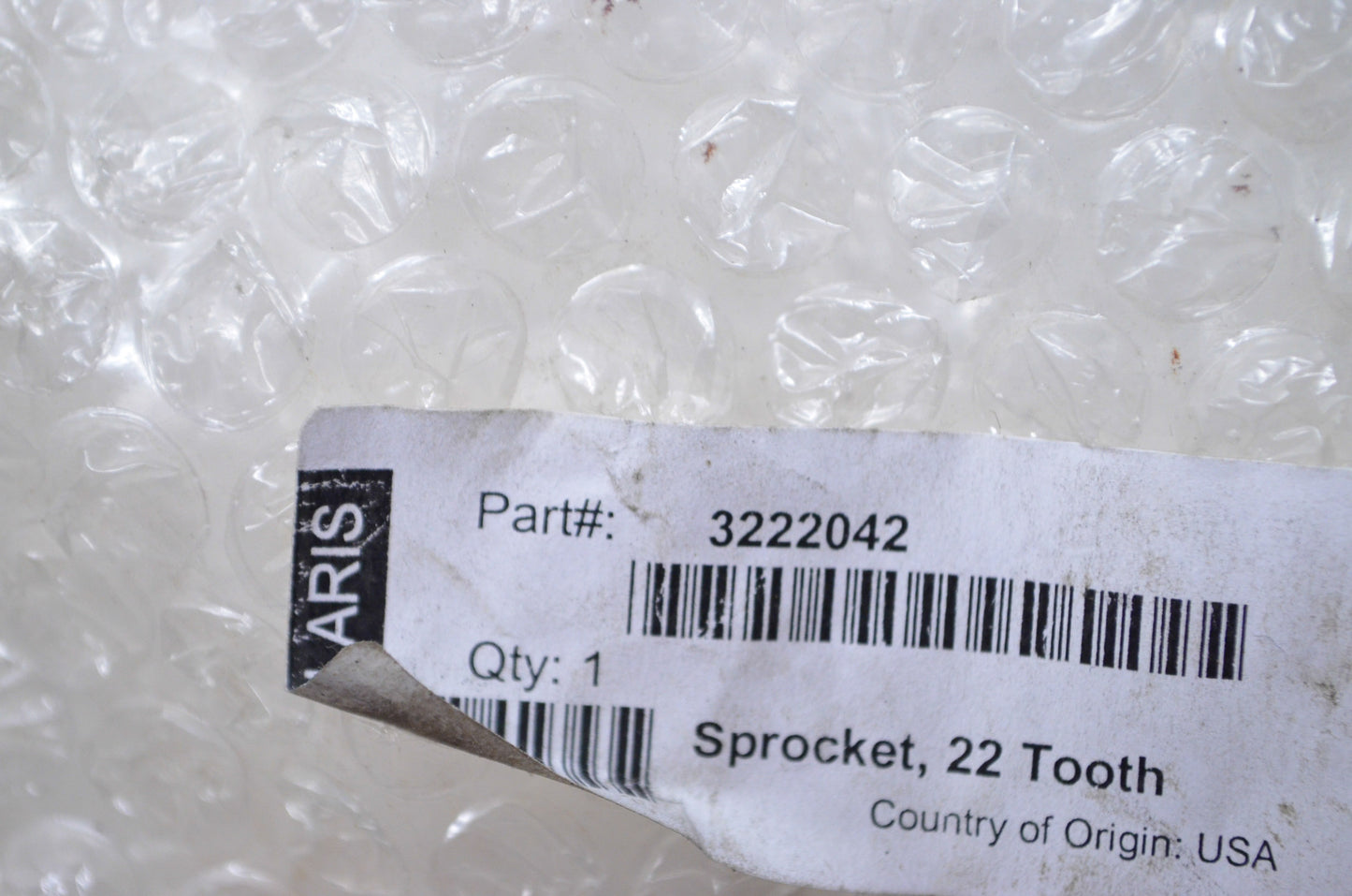 OEM Polaris 3222042 Sprocket 22T NOS