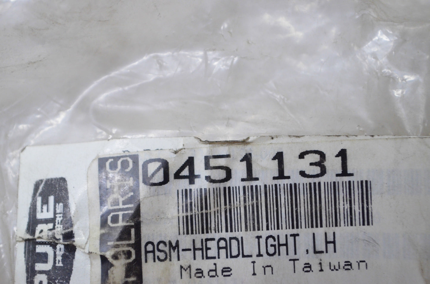 OEM Polaris 451131 Left Hand Headlight Assembly NOS