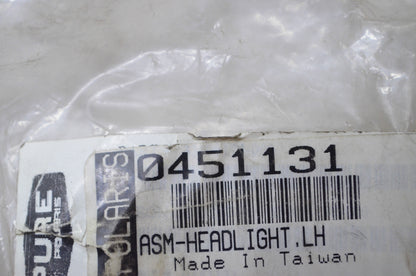 OEM Polaris 451131 Left Hand Headlight Assembly NOS