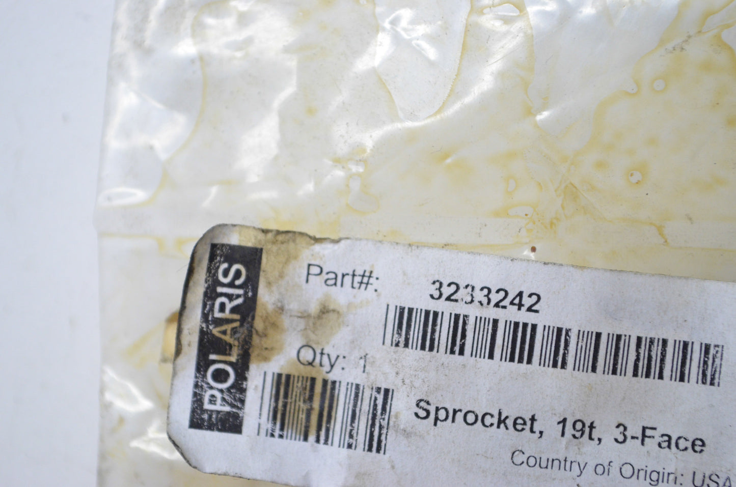 OEM Polaris 3233242 Sprocket 19T NOS
