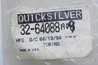 OEM Mercury 32-64088A09 Black Tubing NOS