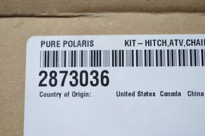 New OEM Polaris Rear Hitch Kit NOS