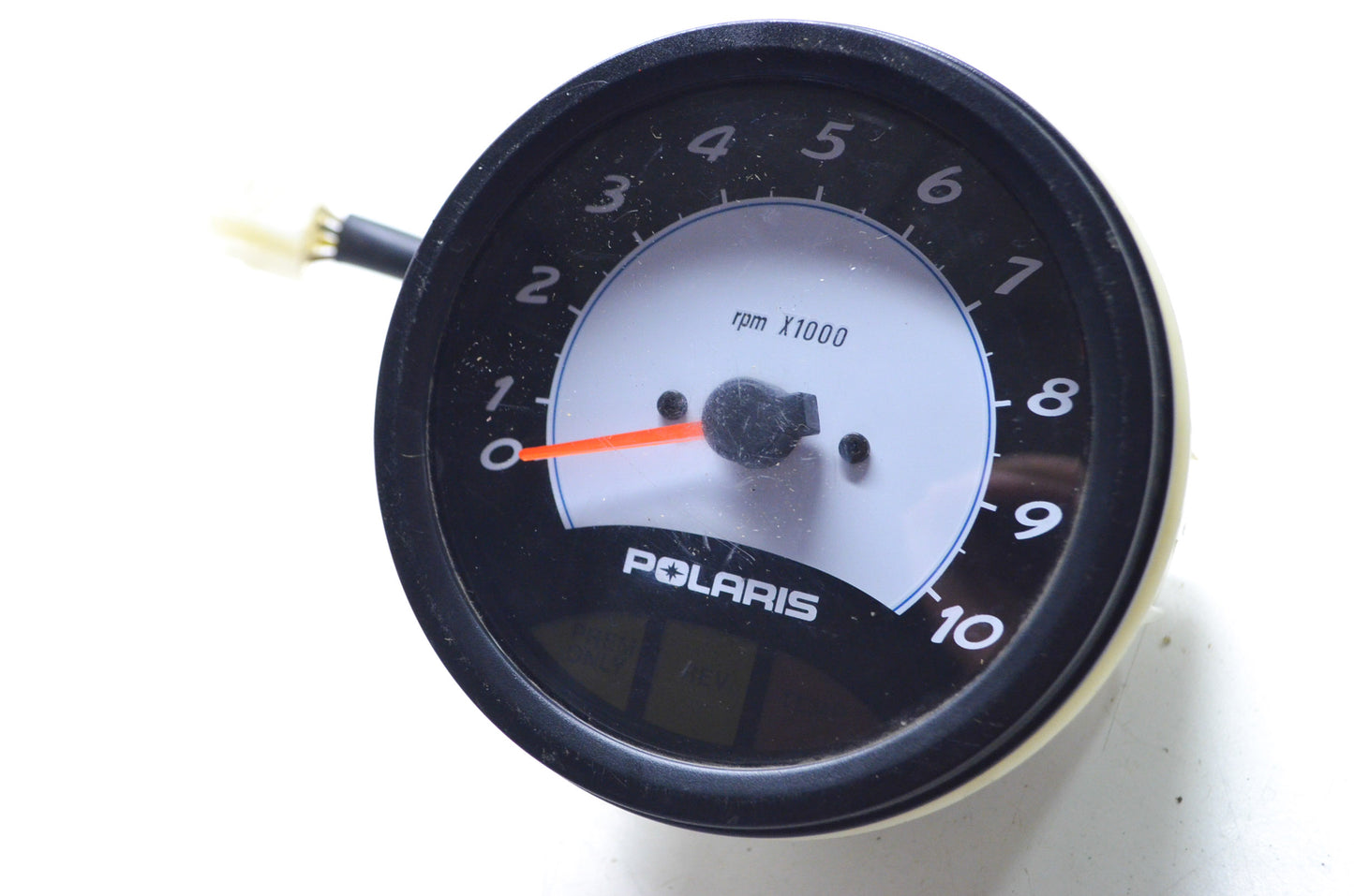 OEM Polaris 2874392 White/Black 6P Tachometer w/ Fuel LT