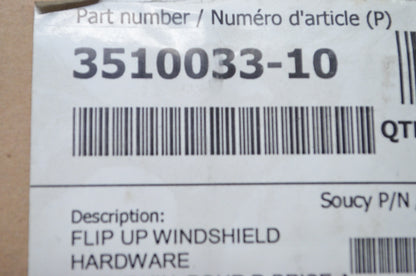 New OEM Polaris Flip Up Windshield Hardware NOS