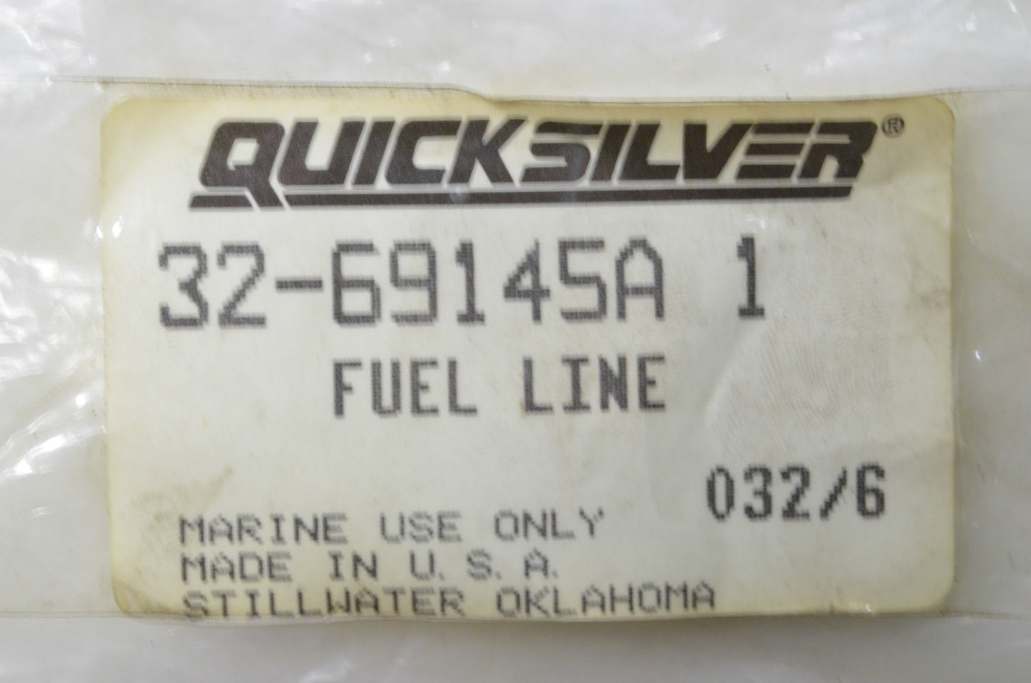 New OEM Mercury Fuel Line NOS