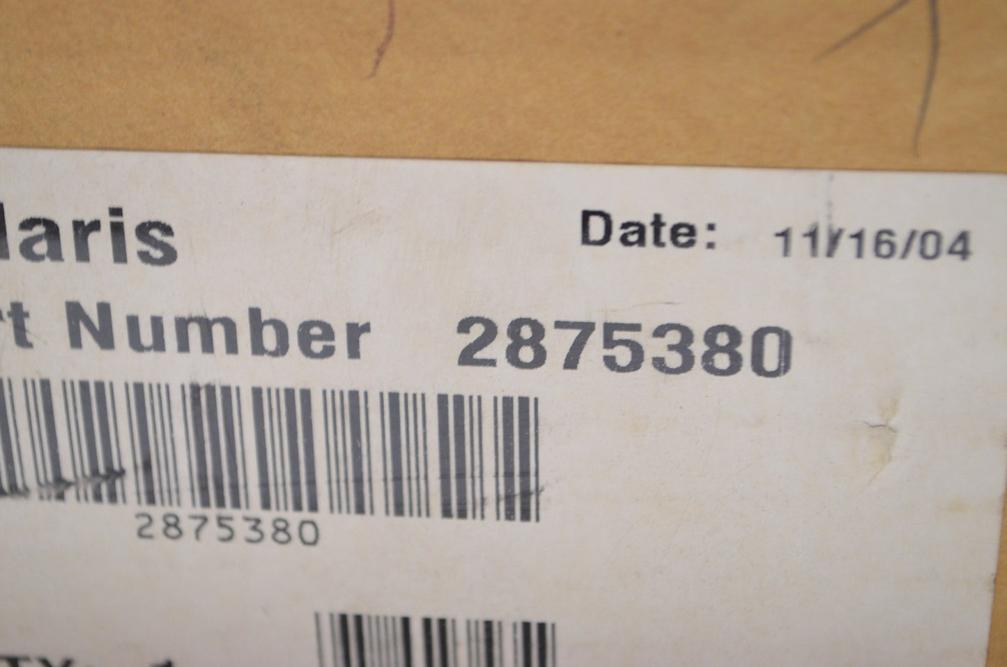 OEM Polaris 2875380 Warn Winch Mount Kit NOS