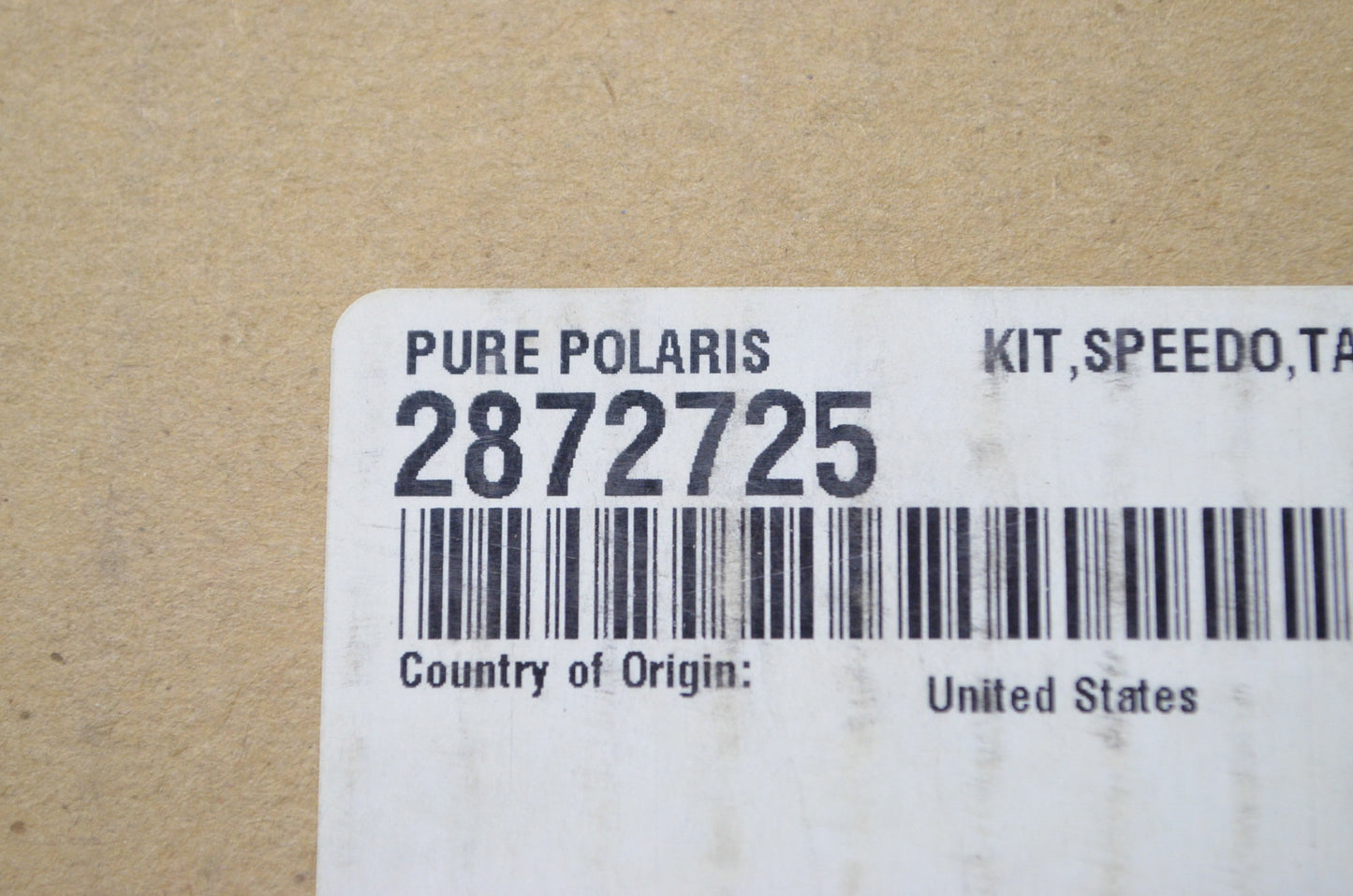 New OEM Polaris Speedometer/Tachometer Kit NOS