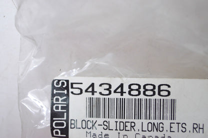 OEM Polaris 5434886 Slider Block NOS