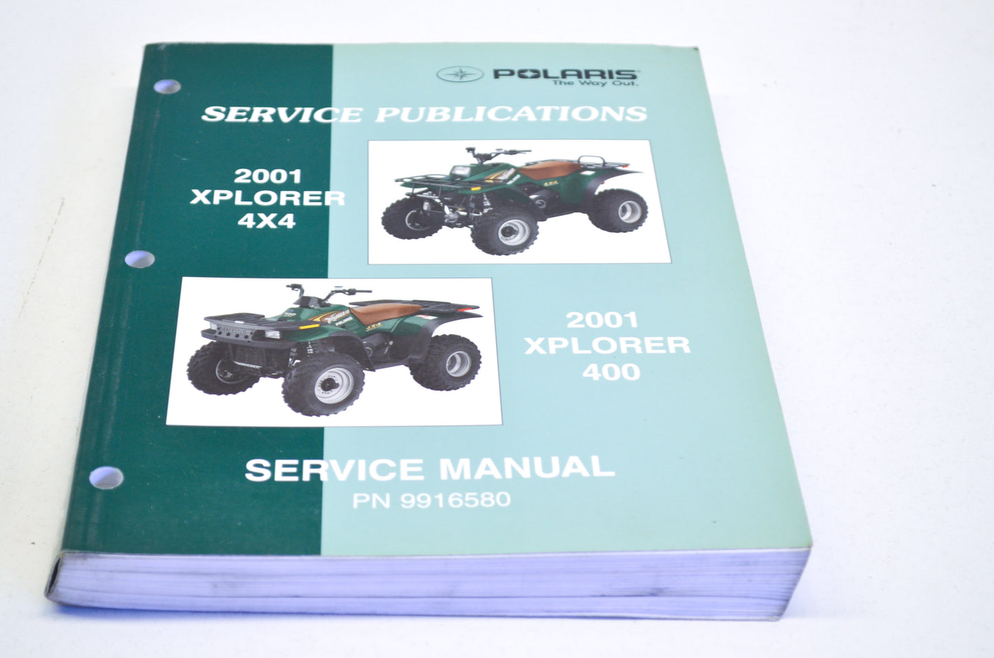 OEM Polaris 2001 Xplorer 400 4x4, 2001 Xplorer 400 Service Manual