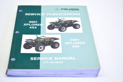 OEM Polaris 2001 Xplorer 400 4x4, 2001 Xplorer 400 Service Manual
