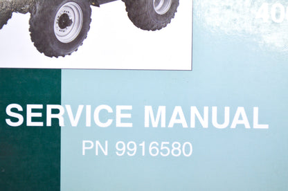 OEM Polaris 2001 Xplorer 400 4x4, 2001 Xplorer 400 Service Manual