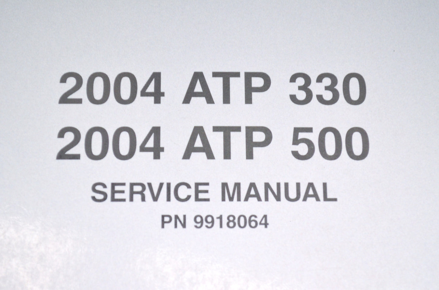 OEM Polaris 9918064 Service Manual 04-05 ATP 330/500