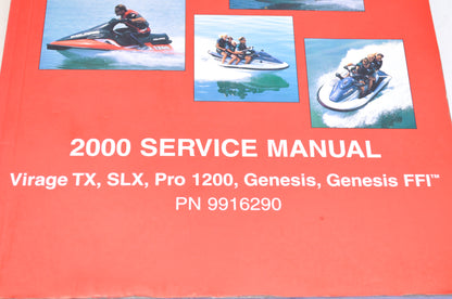 OEM Polaris 2000 Virage TX/SLX/Pro 1200/ Genesis/ Genesis FFI Service Manual