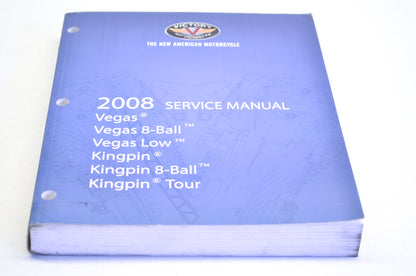 OEM Victory 2008 Vegas/8-Ball/Low, Kingpin/8-Ball/Kingpin Tour Service Manual