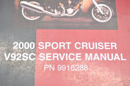 OEM Victory 2000 Sport Cruiser/V92SC Service Manual