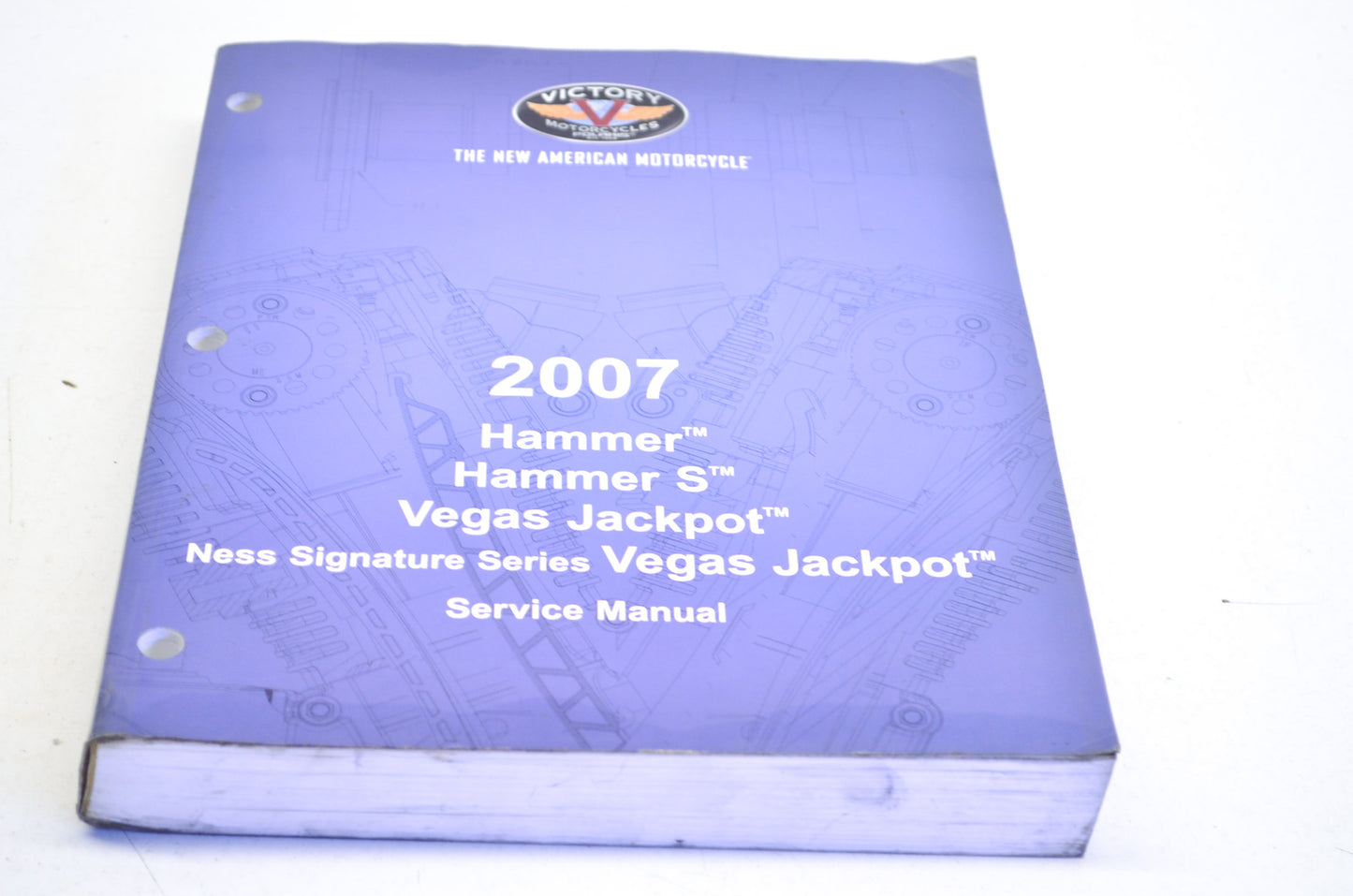 OEM Victory 2007 Hammer/Hammer S/Vegas Jackpot Service Manual