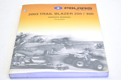 OEM Polaris 9918059 Service Manual 03 Trailblazer 250,400