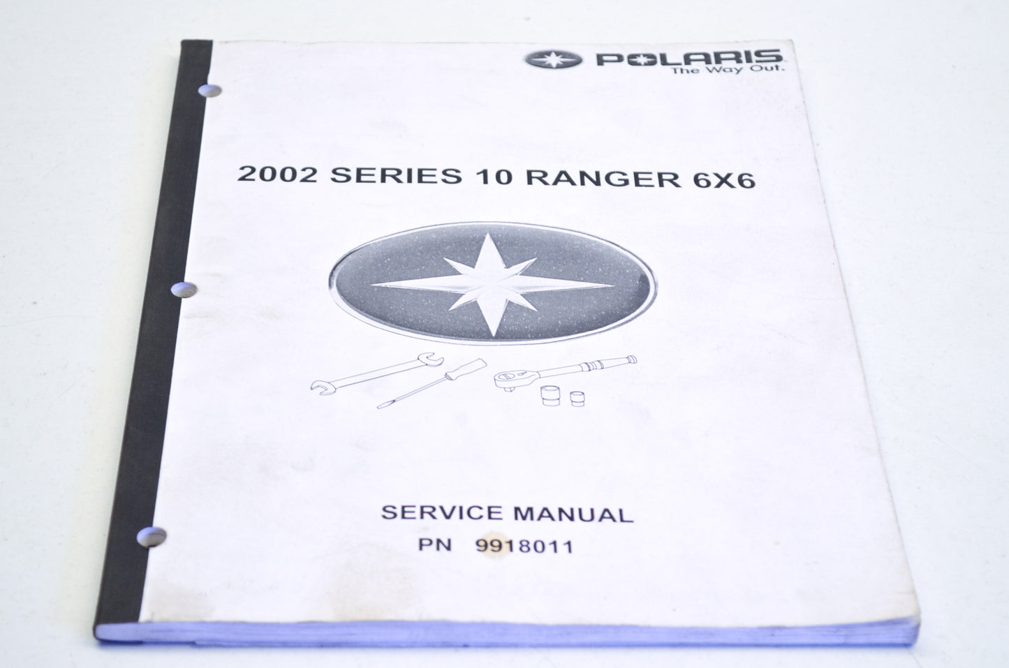 OEM Polaris 9918011 Service Manual Series 10 Ranger 6x6 NOS
