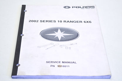 OEM Polaris 9918011 Service Manual Series 10 Ranger 6x6 NOS