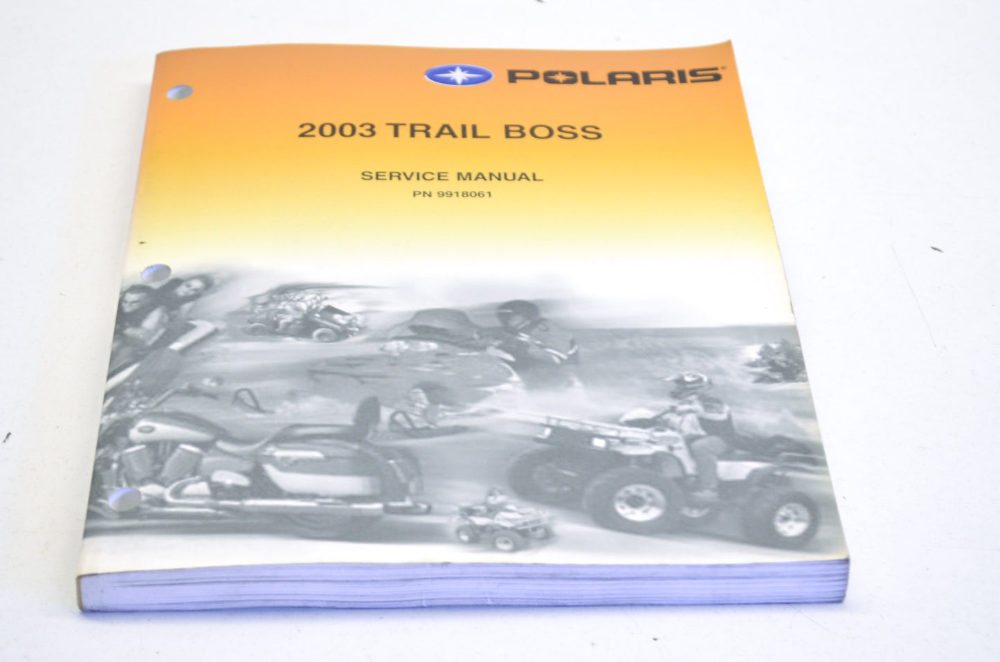 OEM Polaris 9918061 Service Manual 03 Trailboss 330