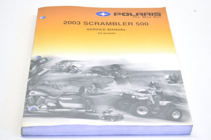 OEM Polaris 9918060 Service Manual 03 Scrambler 500 4X4