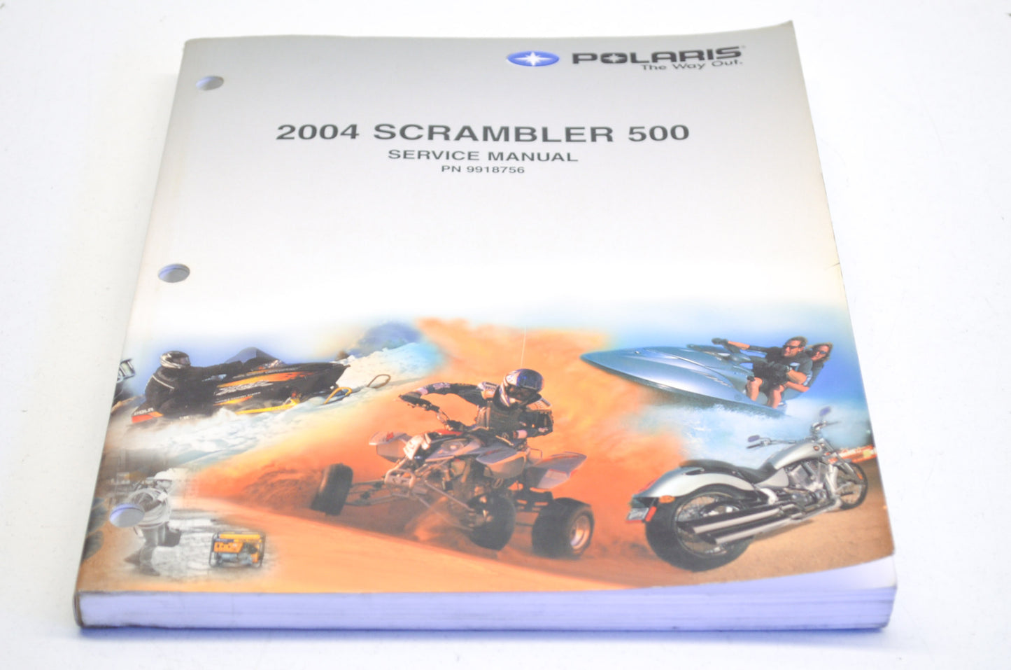 OEM Polaris 9918756 Service Manual 06 Scrambler 500 4X4