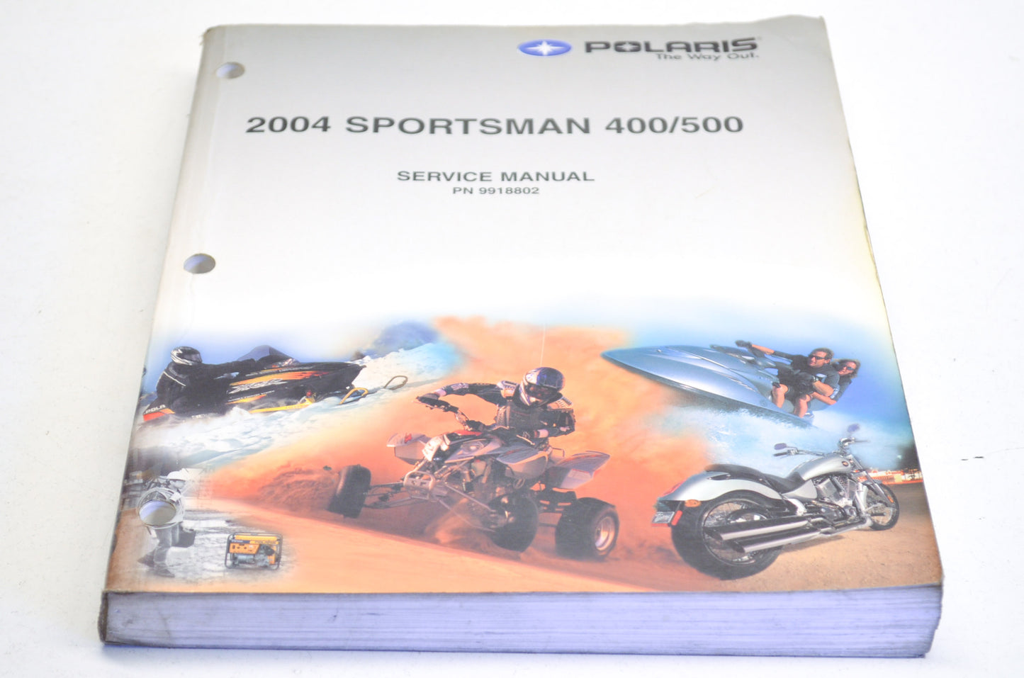 OEM Polaris 9918802 Service Manual 04 Sportsman 400/500