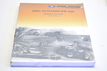 OEM Polaris 9918060 Service Manual 03 Scrambler 500 4X4 NOS