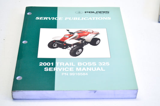 OEM Polaris 9916584 Service Manual 01 Trail Boss