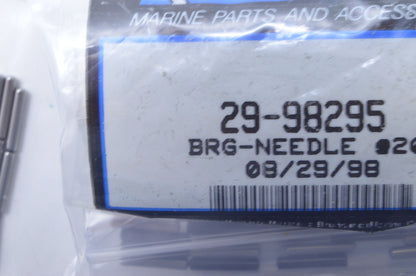 OEM Mercury 29-98295 Bearing Wrist Pin 0 Qty 2 NOS
